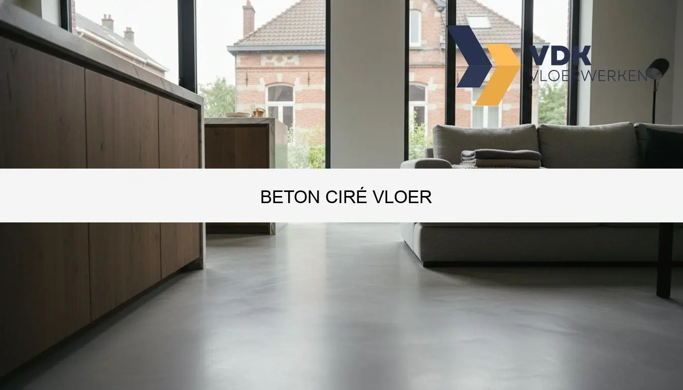 Beton ciré vloer prijs, plaatsing en advies