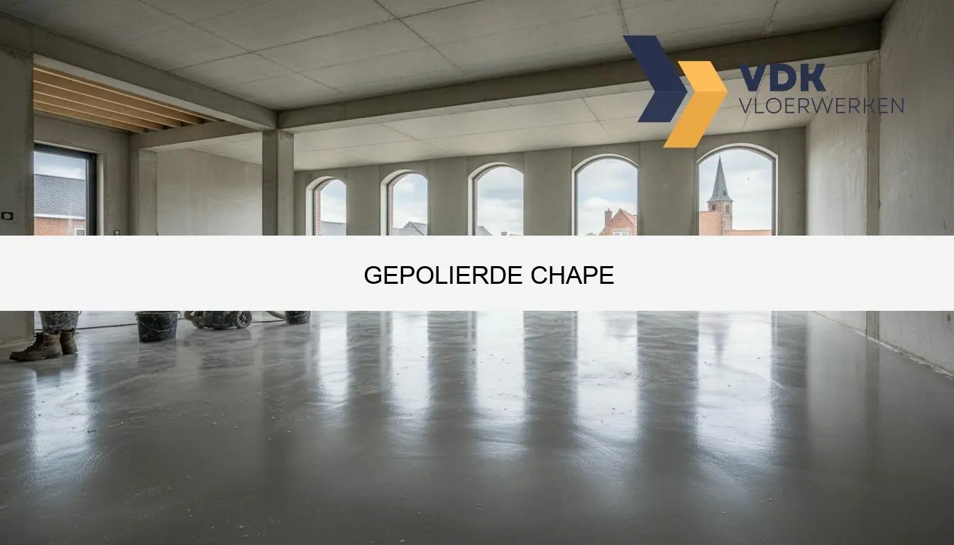 Gepolierde chape prijs en advies 2026