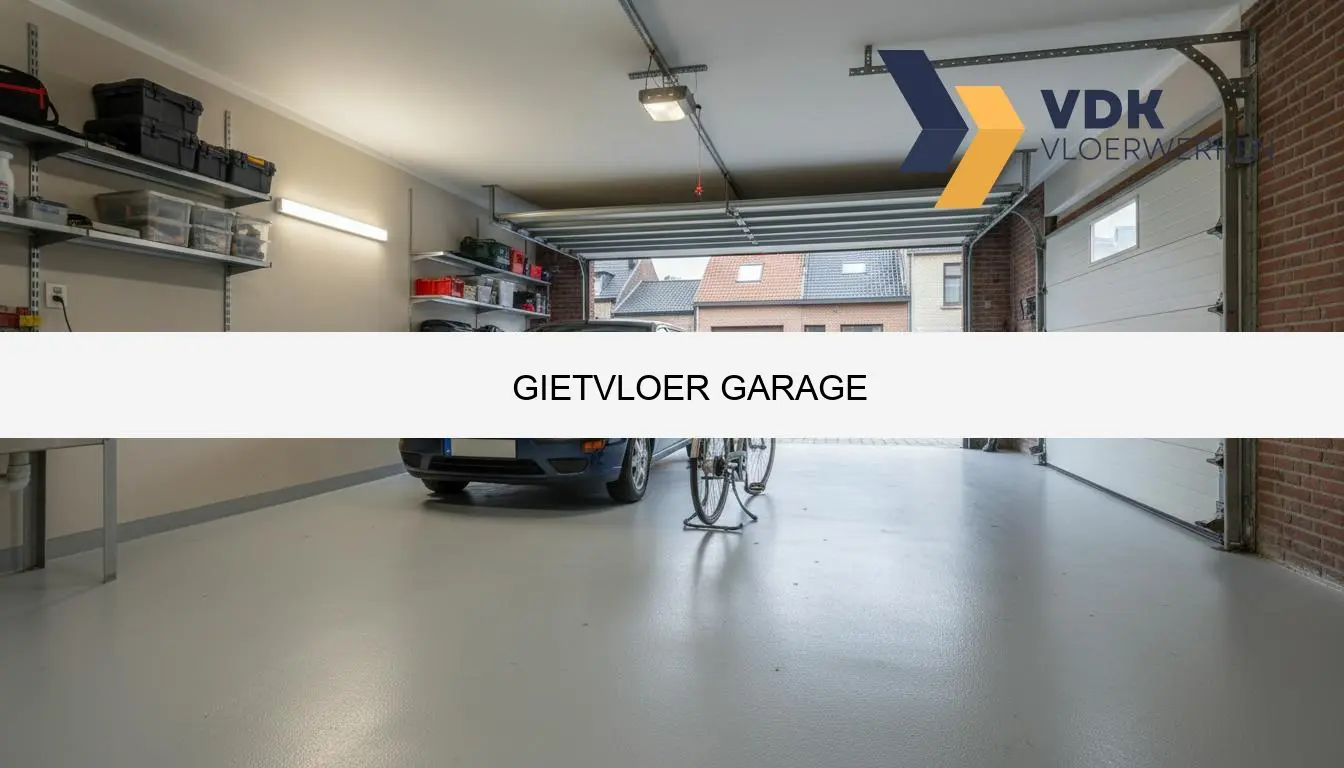 Gietvloer garage prijs en advies 2026