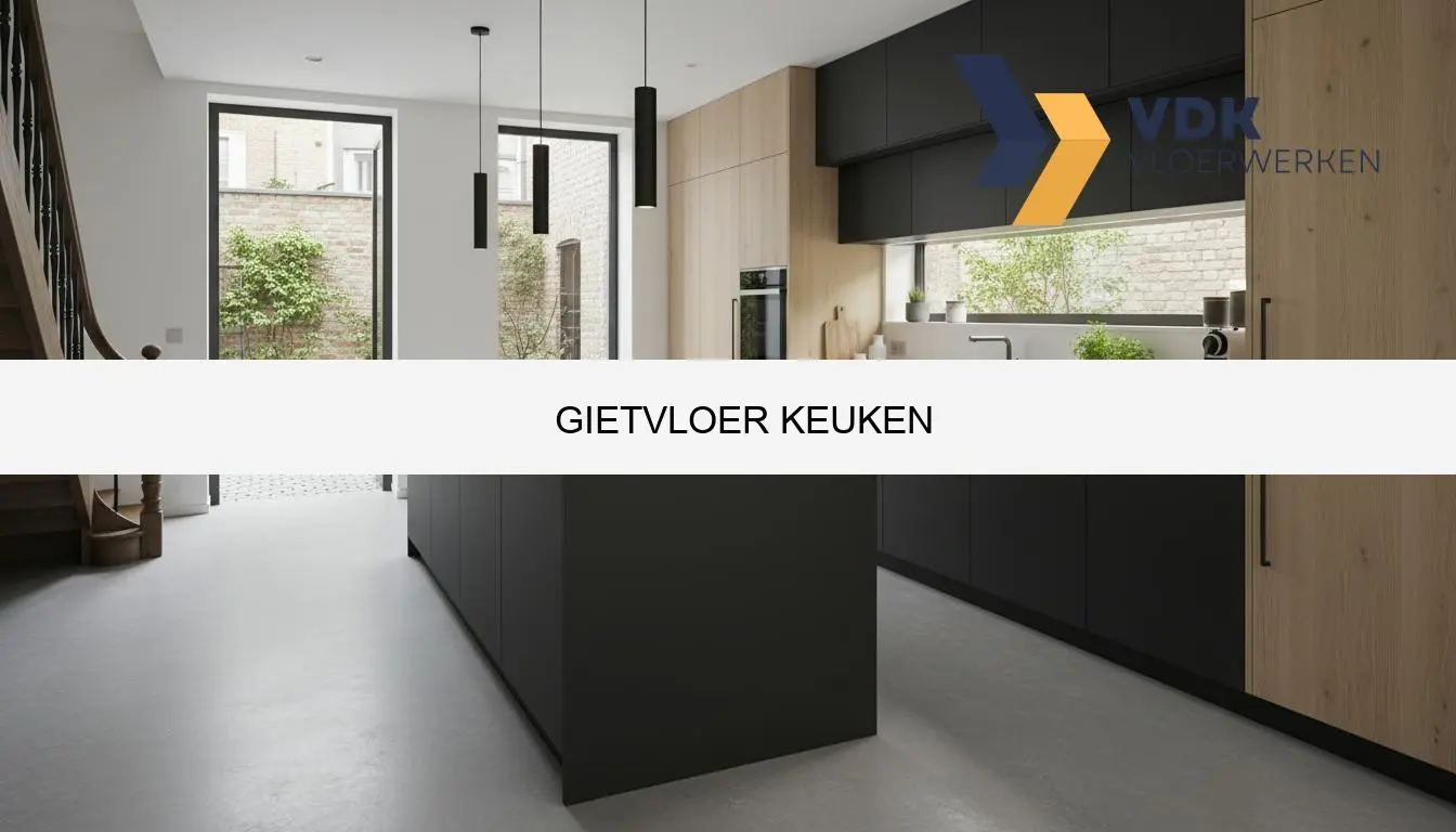 Gietvloer keuken - Prijs, soorten en advies