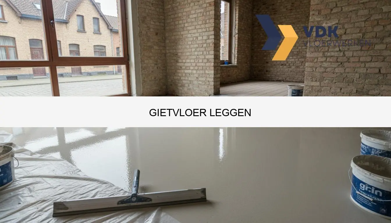 Gietvloer leggen - Werkwijze en prijs per m²