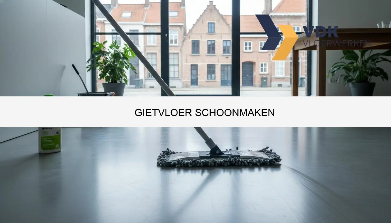 Gietvloer schoonmaken | Praktische onderhoudstips