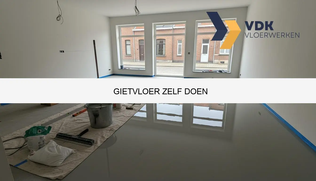 Gietvloer zelf doen - Stappenplan & prijs