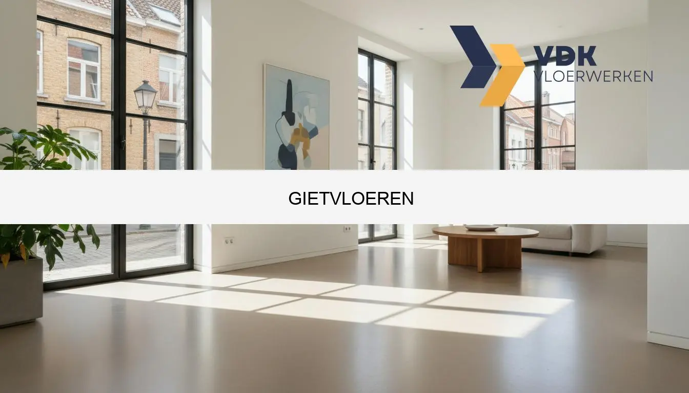 Gietvloeren - Prijs, soorten en advies 2026