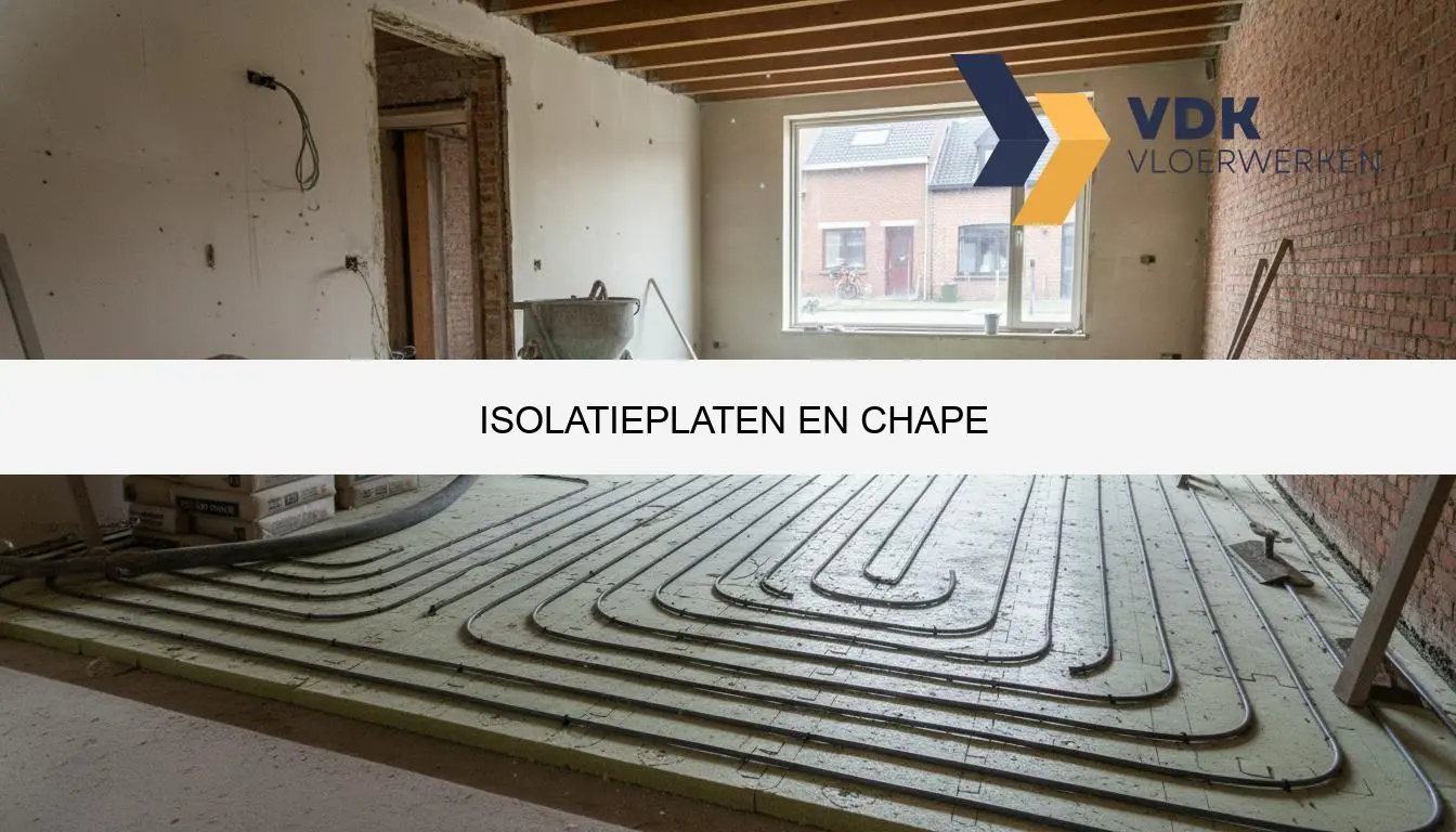 Isolatieplaten en chape | Prijs & advies 2026