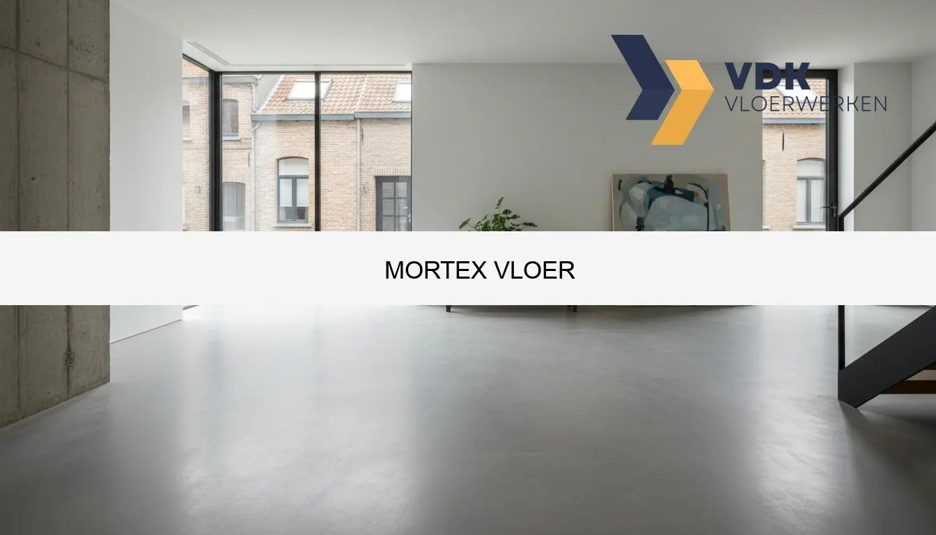 Mortex vloer prijs, plaatsing en advies
