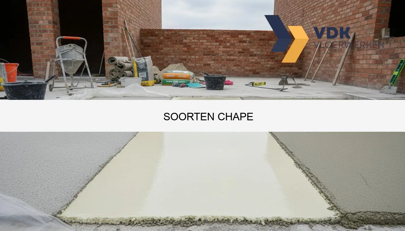 Soorten chape - overzicht en prijzen 2026