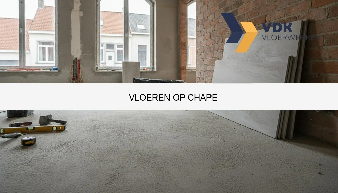 Vloeren op chape - prijzen en advies